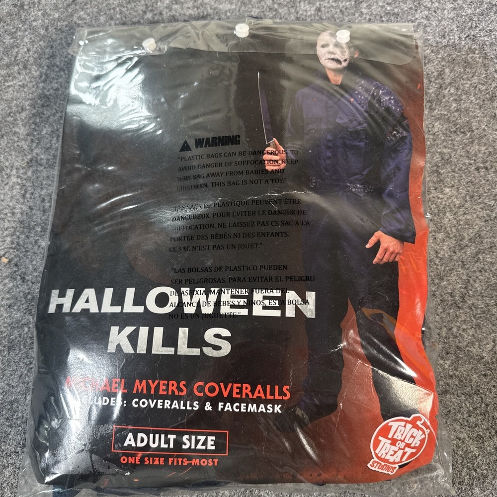 Trick or Treat Studios Michael Myers Halloween Kills Adult Coveralls & Mask